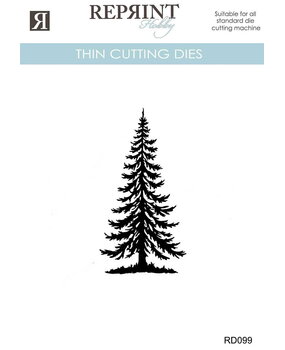 Reprint PRE-ORDER Cozy Christmas Thin Cutting Dies Pine Tree (RD099) Reprint PRE-ORDER Cozy Christmas Thin Cutting Dies Pine Tree (RD099)