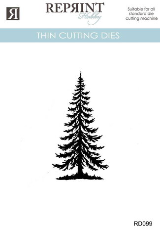 Reprint PRE-ORDER Cozy Christmas Thin Cutting Dies Pine Tree (RD099) Reprint PRE-ORDER Cozy Christmas Thin Cutting Dies Pine Tree (RD099)