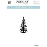Reprint PRE-ORDER Cozy Christmas Thin Cutting Dies Pine Tree (RD100)