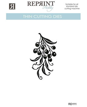 Reprint PRE-ORDER Cozy Christmas Thin Cutting Dies Mistletoe (RD111) Reprint PRE-ORDER Cozy Christmas Thin Cutting Dies Mistletoe (RD111)