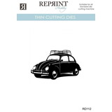 Reprint PRE-ORDER Cozy Christmas Thin Cutting Dies Car (RD112)