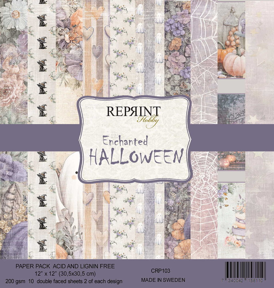 Reprint PRE-ORDER Enchanted Halloween 12x12 Inch Paper Pack (CRP103) Reprint PRE-ORDER Enchanted Halloween 12x12 Inch Paper Pack (CRP103)