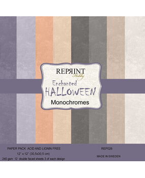 Reprint PRE-ORDER Enchanted Halloween 12x12 Inch Cardstock (REP026) Reprint PRE-ORDER Enchanted Halloween 12x12 Inch Cardstock (REP026)