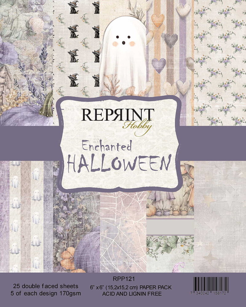 Reprint PRE-ORDER Enchanted Halloween 6x6 Inch Paper Pack (RPP121) Reprint PRE-ORDER Enchanted Halloween 6x6 Inch Paper Pack (RPP121)
