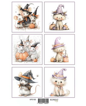 Reprint PRE-ORDER Enchanted Halloween A4 Cutouts (KPA4127) Reprint PRE-ORDER Enchanted Halloween A4 Cutouts (KPA4127)