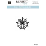 Reprint PRE-ORDER Enchanted Halloween Thin Cutting Dies Spider's Web (RD109)