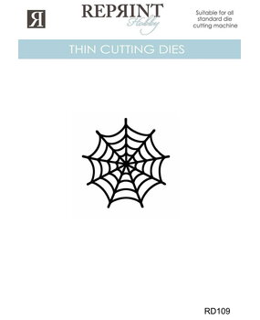 Reprint PRE-ORDER Enchanted Halloween Thin Cutting Dies Spider's Web (RD109) Reprint PRE-ORDER Enchanted Halloween Thin Cutting Dies Spider's Web (RD109)