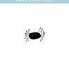 Reprint PRE-ORDER Enchanted Halloween Thin Cutting Dies Spider (RD110)