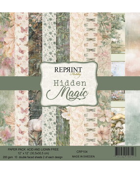 Reprint PRE-ORDER Hidden Magic 12x12 Inch Paper Pack (CRP104)