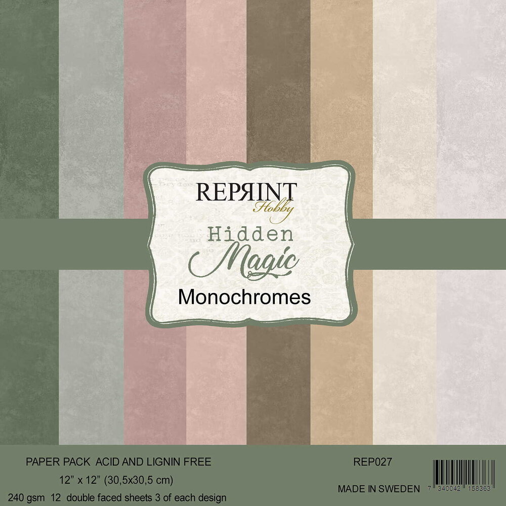 Reprint PRE-ORDER Hidden Magic 12x12 Inch Cardstock (REP027) Reprint PRE-ORDER Hidden Magic 12x12 Inch Cardstock (REP027)