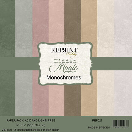 Reprint PRE-ORDER Hidden Magic 12x12 Inch Cardstock (REP027) Reprint PRE-ORDER Hidden Magic 12x12 Inch Cardstock (REP027)