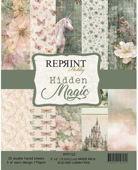 Reprint PRE-ORDER Hidden Magic 6x6 Inch Paper Pack (RPP122) Reprint PRE-ORDER Hidden Magic 6x6 Inch Paper Pack (RPP122)