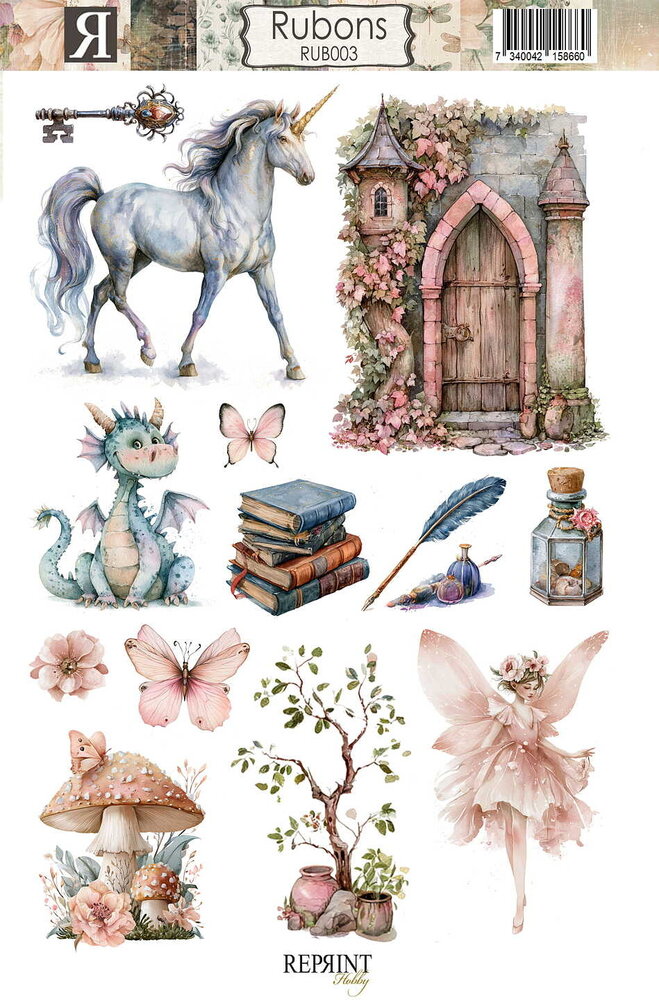 Reprint PRE-ORDER Hidden Magic Rubons (RUB003) Reprint PRE-ORDER Hidden Magic Rubons (RUB003)