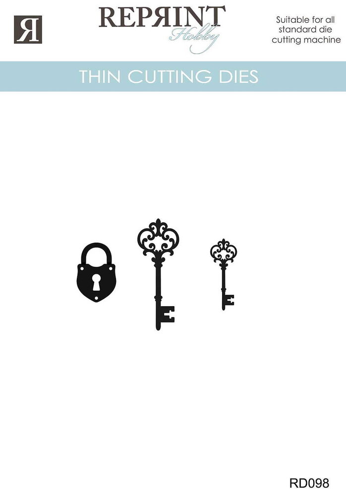 Reprint Hidden Magic Thin Cutting Dies Lock'n Keys (RD098) Reprint Hidden Magic Thin Cutting Dies Lock'n Keys (RD098)