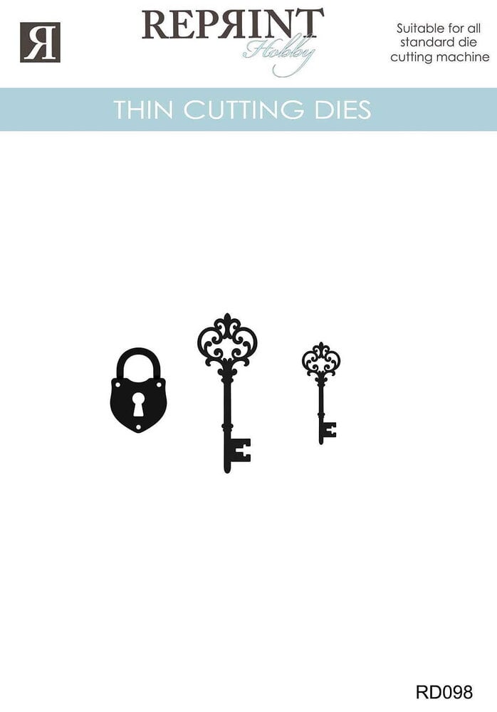 Reprint PRE-ORDER Hidden Magic Thin Cutting Dies Lock'n Keys (RD098) Reprint PRE-ORDER Hidden Magic Thin Cutting Dies Lock'n Keys (RD098)