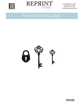 Reprint PRE-ORDER Hidden Magic Thin Cutting Dies Lock'n Keys (RD098) Reprint PRE-ORDER Hidden Magic Thin Cutting Dies Lock'n Keys (RD098)