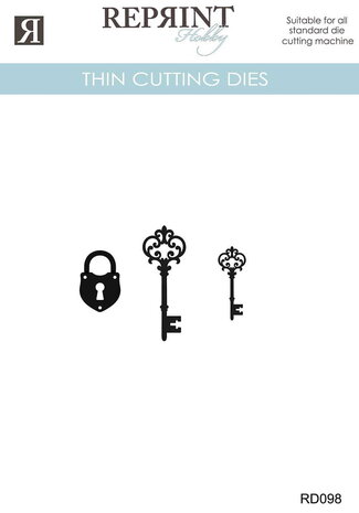 Reprint PRE-ORDER Hidden Magic Thin Cutting Dies Lock'n Keys (RD098) Reprint PRE-ORDER Hidden Magic Thin Cutting Dies Lock'n Keys (RD098)