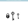 Reprint PRE-ORDER Hidden Magic Thin Cutting Dies Lock'n Keys (RD098) Reprint PRE-ORDER Hidden Magic Thin Cutting Dies Lock'n Keys (RD098)