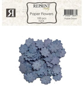 Reprint PRE-ORDER Paper Flowers Purple Dawn (FL018)