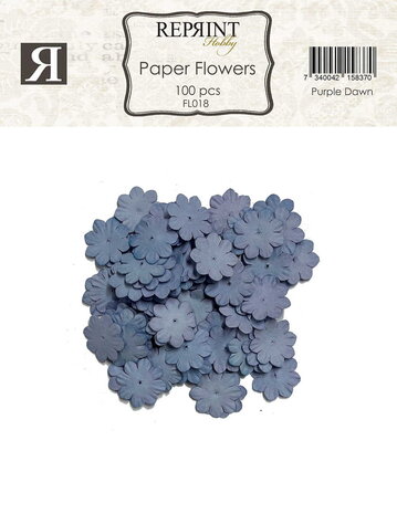 Reprint PRE-ORDER Paper Flowers Purple Dawn (FL018)