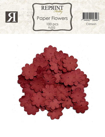 Reprint PRE-ORDER Paper Flowers Crimson (FL022) Reprint PRE-ORDER Paper Flowers Crimson (FL022)