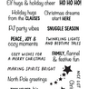 Elizabeth Craft Designs Snuggle Season A6 Clear Stamps Season Sentiments (CS463) Elizabeth Craft Designs Snuggle Season A6 Clear Stamps Season Sentiments (CS463)