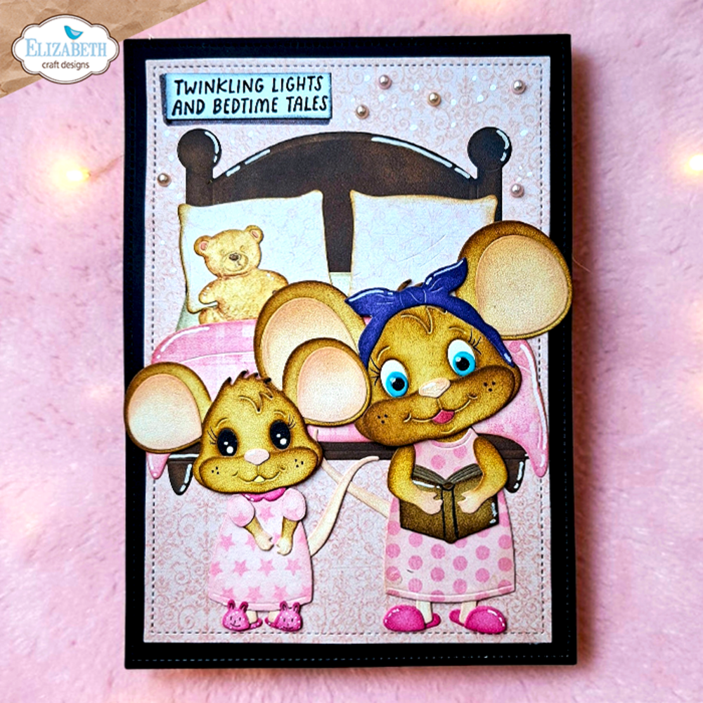 Elizabeth Craft Designs Snuggle Season A5 Clear Stamps Textile Stamp (CS464) Elizabeth Craft Designs Snuggle Season A5 Clear Stamps Textile Stamp (CS464)