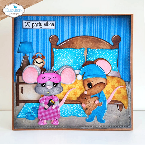 Elizabeth Craft Designs Snuggle Season Dies Bedtime (2383) Elizabeth Craft Designs Snuggle Season Dies Bedtime (2383)