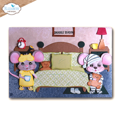 Elizabeth Craft Designs Snuggle Season Dies Bedtime (2383) Elizabeth Craft Designs Snuggle Season Dies Bedtime (2383)