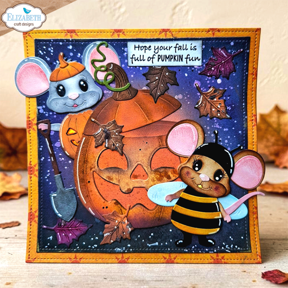 Elizabeth Craft Designs Snuggle Season Dies Halloween Costumes Cute (2384) Elizabeth Craft Designs Snuggle Season Dies Halloween Costumes Cute (2384)