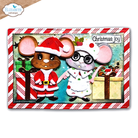 Elizabeth Craft Designs Snuggle Season Dies Santa and Mrs. Claus (2387) Elizabeth Craft Designs Snuggle Season Dies Santa and Mrs. Claus (2387)