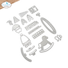 Elizabeth Craft Designs Snuggle Season Dies Elf (2388) Elizabeth Craft Designs Snuggle Season Dies Elf (2388)