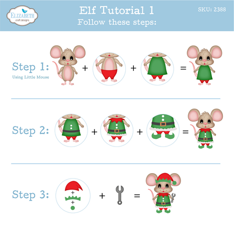 Elizabeth Craft Designs Snuggle Season Dies Elf (2388) Elizabeth Craft Designs Snuggle Season Dies Elf (2388)