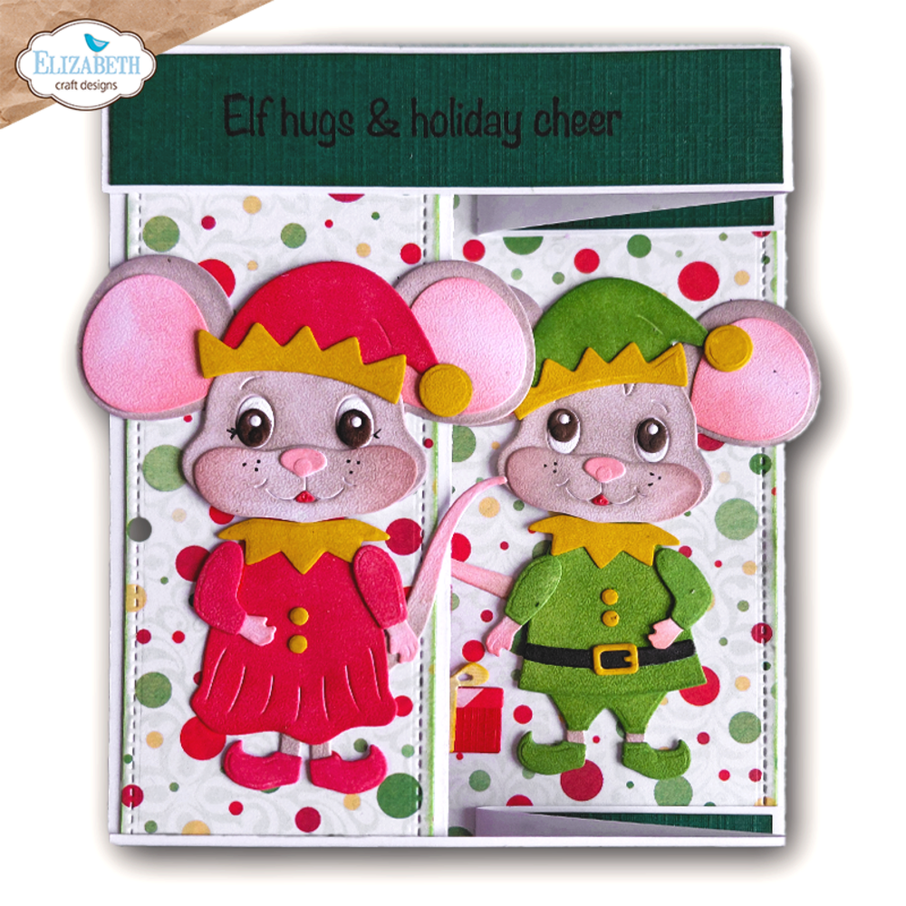 Elizabeth Craft Designs Snuggle Season Dies Elf (2388) Elizabeth Craft Designs Snuggle Season Dies Elf (2388)
