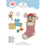 Elizabeth Craft Designs Snuggle Season Dies Stocking (2389)