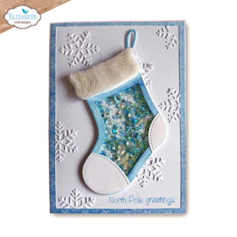 Elizabeth Craft Designs Snuggle Season Dies Stocking (2389) Elizabeth Craft Designs Snuggle Season Dies Stocking (2389)