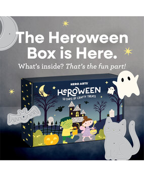 Hero Arts PRE-ORDER HEROween 13 Days of Crafty Treats (HW2026)