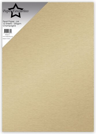 Paper Favourites Champagne A4 Pearl Paper 250gsm (PFSS417) Paper Favourites Champagne A4 Pearl Paper 250gsm (PFSS417)