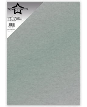 Paper Favourites Silver Rock A4 Pearl Paper 250gsm (PFSS425) Paper Favourites Silver Rock A4 Pearl Paper 250gsm (PFSS425)