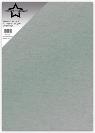 Paper Favourites Silver Rock A4 Pearl Paper 250gsm (PFSS425) Paper Favourites Silver Rock A4 Pearl Paper 250gsm (PFSS425)