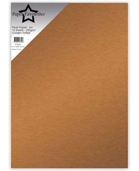 Paper Favourites Golden Toffee A4 Pearl Paper 250gsm (PFSS426) Paper Favourites Golden Toffee A4 Pearl Paper 250gsm (PFSS426)