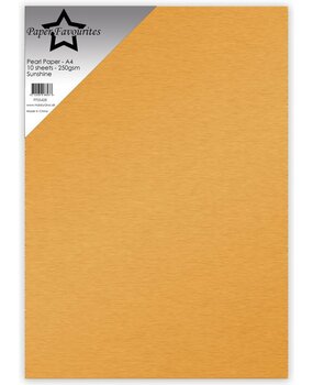 Paper Favourites Sunshine A4 Pearl Paper 250gsm (PFSS428) Paper Favourites Sunshine A4 Pearl Paper 250gsm (PFSS428)