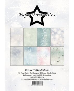 Paper Favourites Winter Wonderland A5 Paper Pack (PFA236) Paper Favourites Winter Wonderland A5 Paper Pack (PFA236)