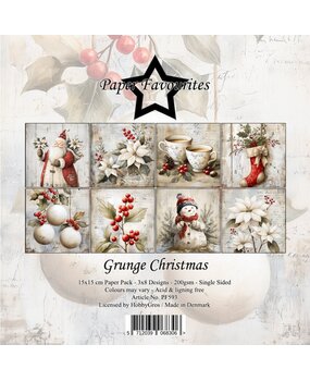 Paper Favourites Grunge Christmas 6x6 Inch Paper Pack (PF593) Paper Favourites Grunge Christmas 6x6 Inch Paper Pack (PF593)