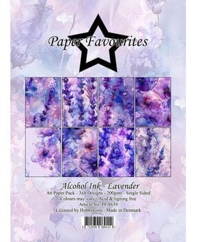 Paper Favourites Alcohol Ink Lavender A6 Paper Pack (PFA639) Paper Favourites Alcohol Ink Lavender A6 Paper Pack (PFA639)
