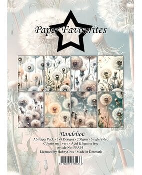 Paper Favourites Dandelion A6 Paper Pack (PFA641) Paper Favourites Dandelion A6 Paper Pack (PFA641)
