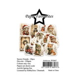 Paper Favourites Die-Cuts Snowy Friends (PFD067)