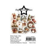 Paper Favourites Die-Cuts Winter Friends (PFD068)
