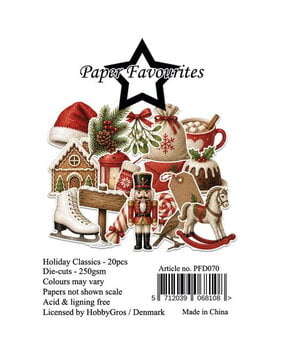 Paper Favourites Die-Cuts Holiday Classics (PFD070) Paper Favourites Die-Cuts Holiday Classics (PFD070)