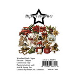 Paper Favourites Die-Cuts Woodland Noel (PFD071)